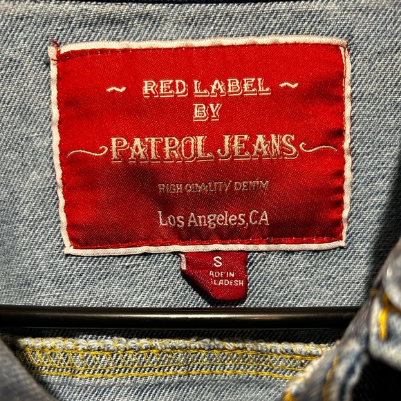 Red Label by Patrol Jeans Jean Jacket - Picture 2 of 2